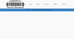 Desktop Screenshot of crossfitchronic.com